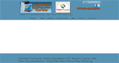 Desktop Screenshot of cranhamcomputercentre.co.uk