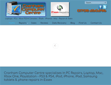 Tablet Screenshot of cranhamcomputercentre.co.uk